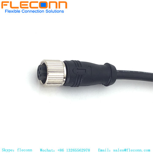 M12 5Pin B-Coded Female Connector Cable M12 5Pin B-Coded Female Connector Cable