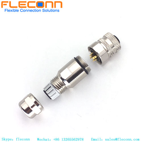 M12 Connector 4 Pin