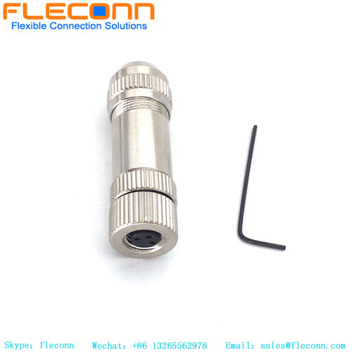 M8 3 Pin Female Connector M8 3 Pin Female Connector