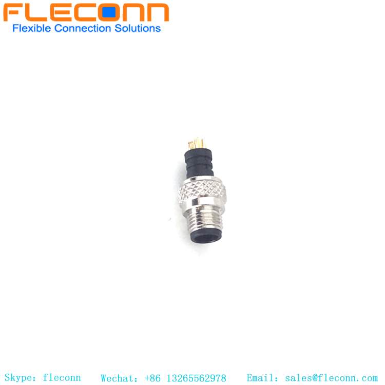 M5 4Pin Female Cable Connector