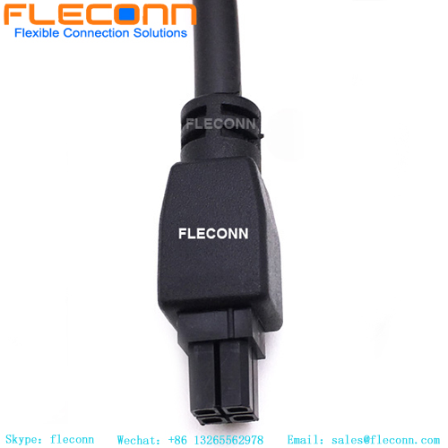 Molex Microfit 3.0 Cable 2451320410 4 Pin Overmolded Wire to Board Connector Cable Wire Harness