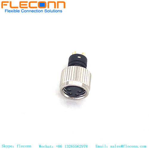 M8 4 Pole Molded Cable, Solder Wire Type M8 4 Pole Molded Cable, Solder Wire Type