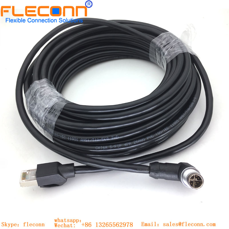 M12 Ethernet To RJ45