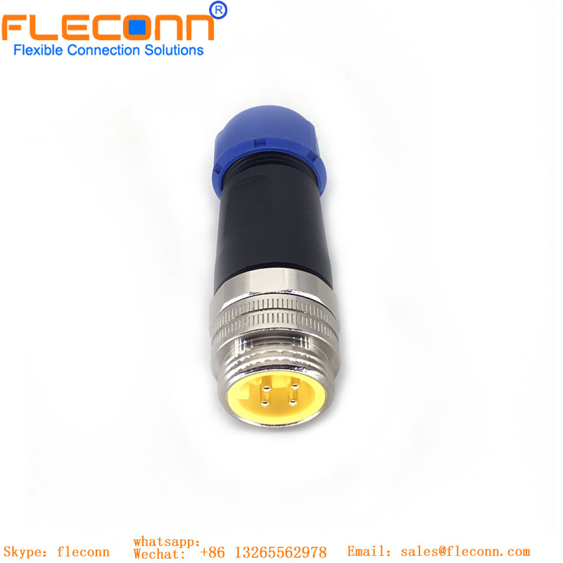 7/8 4 Pin Male Connector