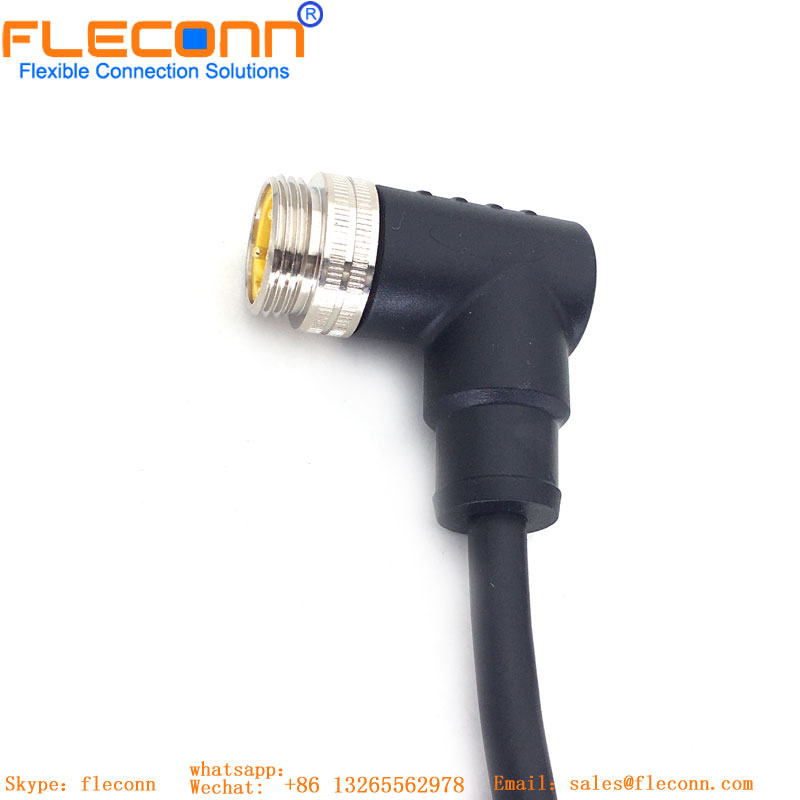 7/8 3 Pin Right Angle Connector Cable 7/8 3 Pin Right Angle Connector Cable