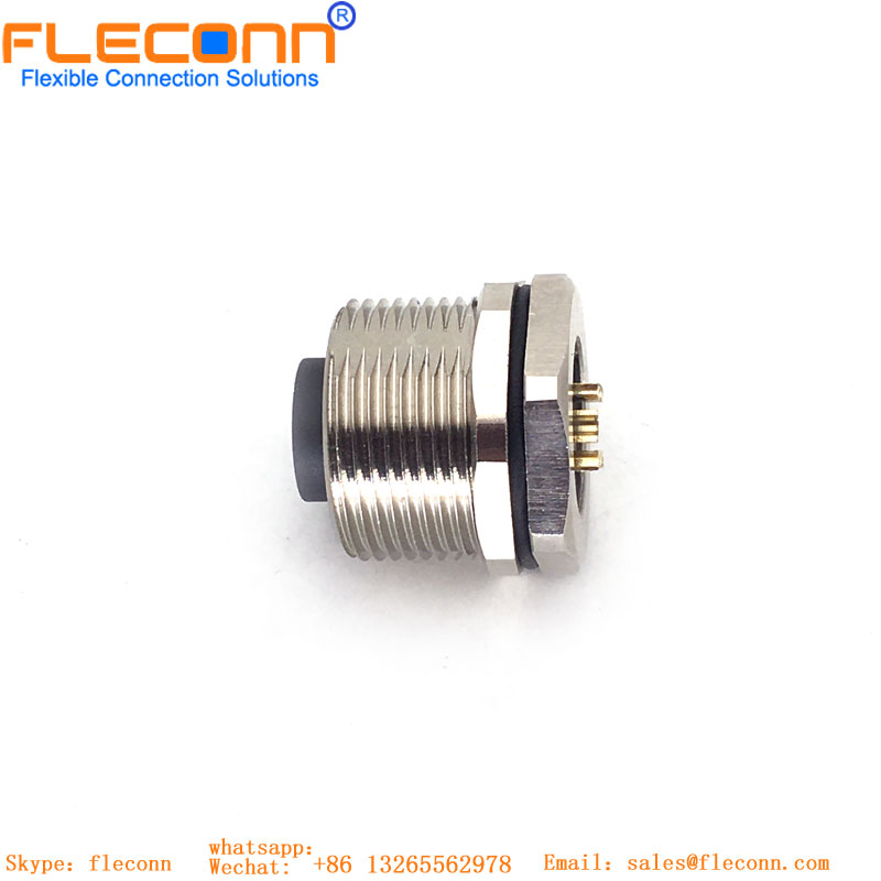 7/8 Female Front Panel Mount, 5 Pin Connector 7/8 Female Front Panel Mount, 5 Pin Connector