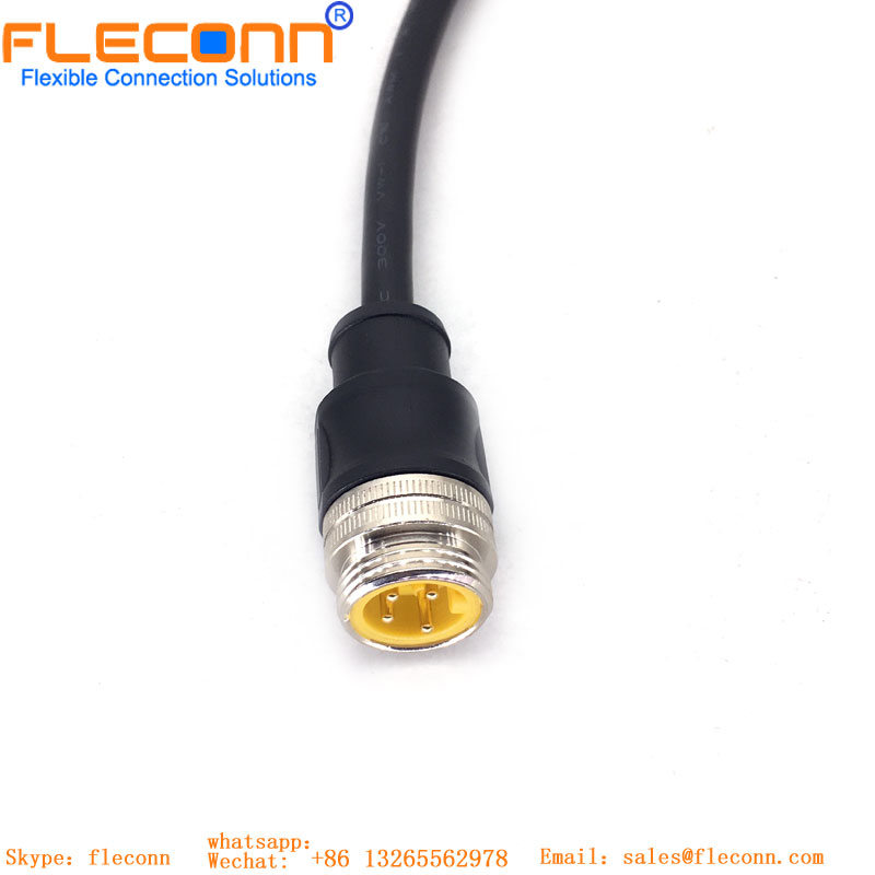 7/8 4 Pin Circular Male Connector Cable 7/8 4 Pin Circular Male Connector Cable