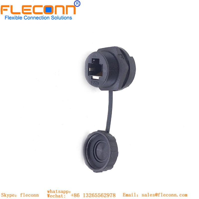 RJ45 Female Waterproof Connector RJ45 Female Waterproof Connector