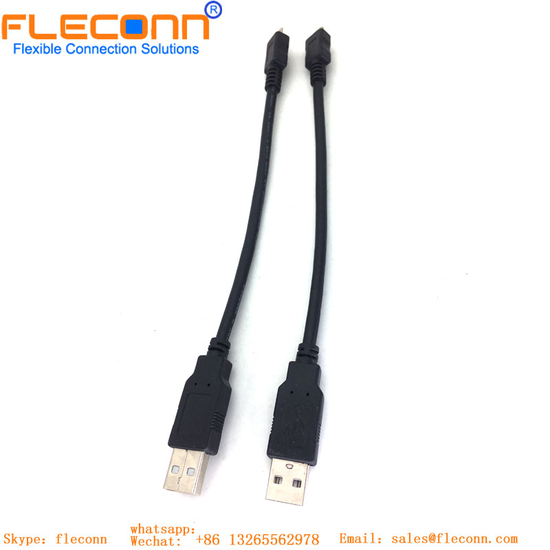 USB 2.0 A Male to USB 2.0 Micro-B Male Cable