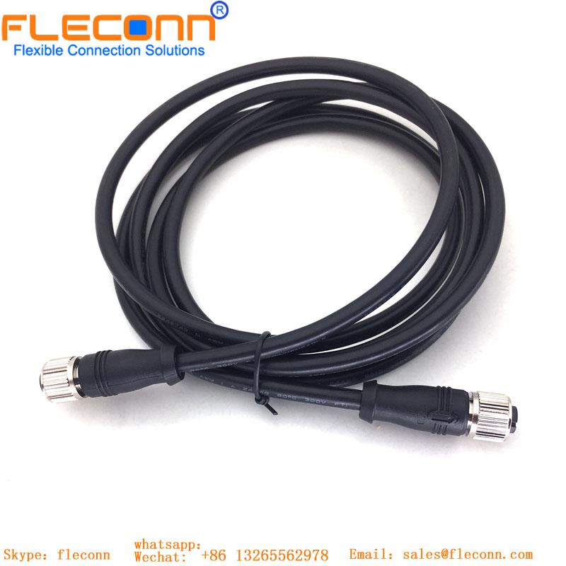 M12 12 Pos Straight Female Cable M12 12 Pos Straight Female Cable