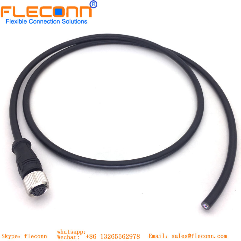 M12 12 Pin Female Cable M12 12 Pin Female Cable