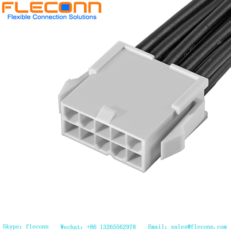 Molex Mini-Fit Jr. Plug Housing 4.2mm Pitch 39012106 Cable Assembly
