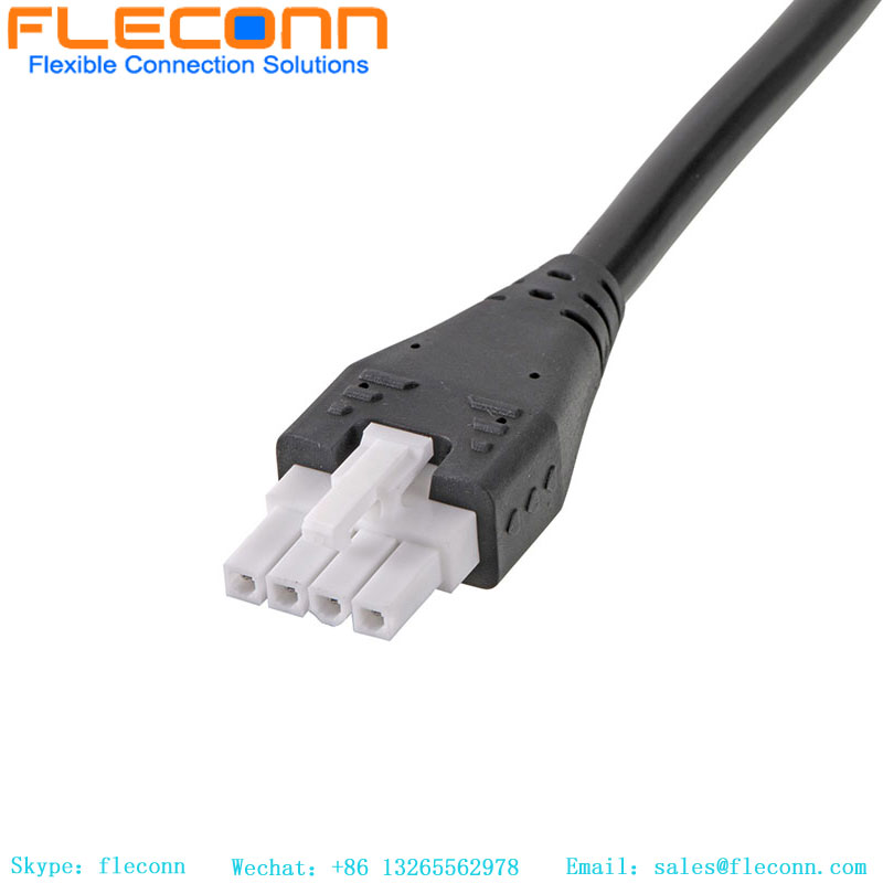 Molex 2P Mini-Fit Jr. Receptacle Housing 39014021 Molded Cable