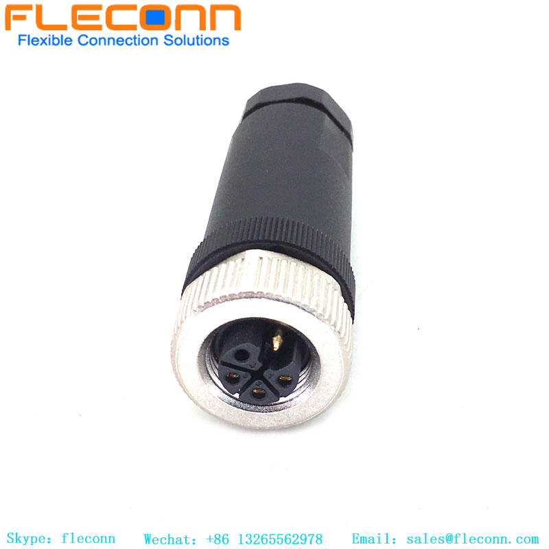 M12 Field Installable Connector