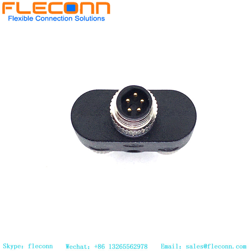 M8 5 Pin Male To Female Y Type Connector M8 5 Pin Male To Female Y Type Connector